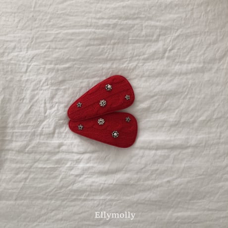 ellymolly/181. Knit Pearl Hair Pin FREE