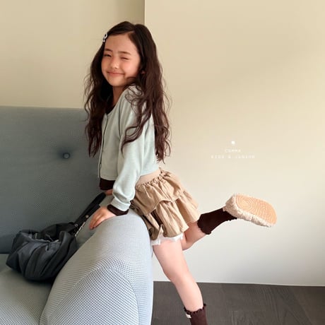 comma/34. two color cardigan 110-130