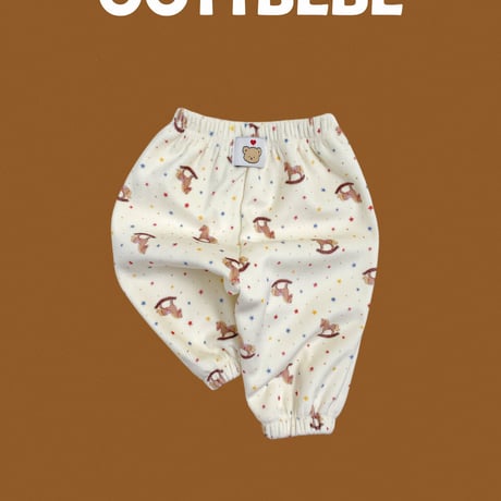 oottbebe/37. pongpong mink golgi pants XS(0-1Y)-XL(4-5Y)