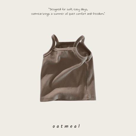 oatmeal/26. bear sleeveless XS-XL