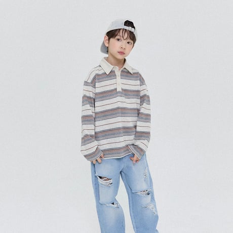 forkchips/31. dandy shirts collar T-shirt M-XL