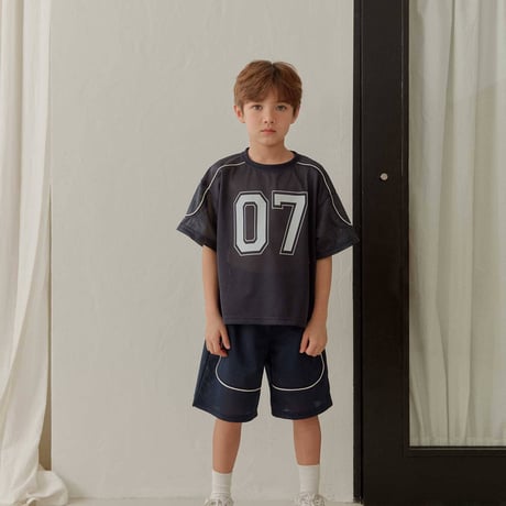 heydo/2. 7 line mesh T-shirt JS-JL