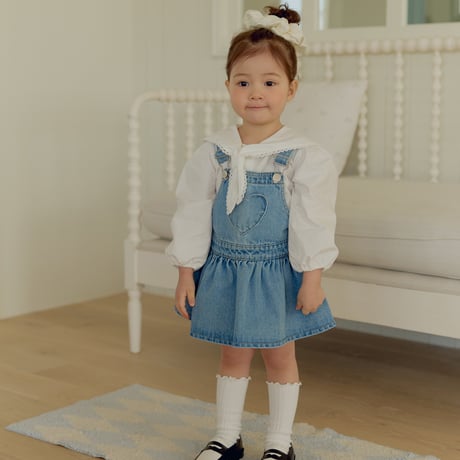 ueo/18. cheese overalls skirt JS-JM
