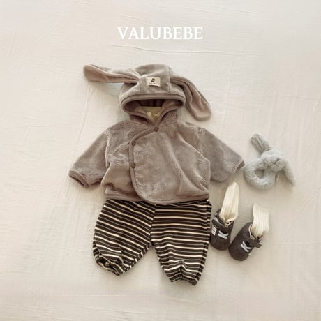 valubebe/91. rabbit fleece jacket 6M-S