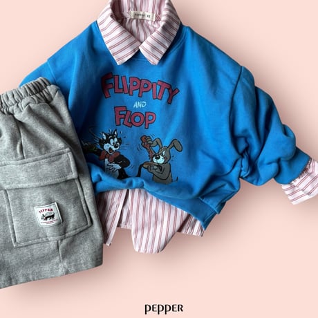 pepper/20. dog man-to-man XS-XL
