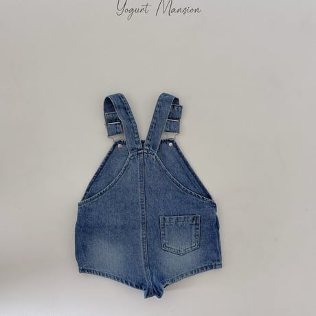yogurtmansion/18. denim overalls pants XS-XL
