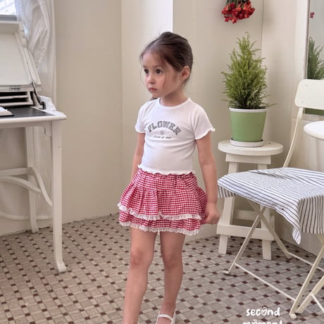 secondmoment/56. flower T-shirt JS-JL
