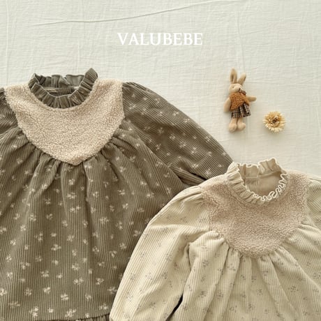 valubebe/10. high dumble two color one-piece 6M-S