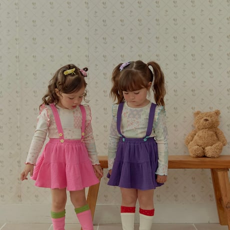 ueo/76. harmony overalls skirt S-XL