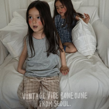 boneoune/96. check shirt XS-XL