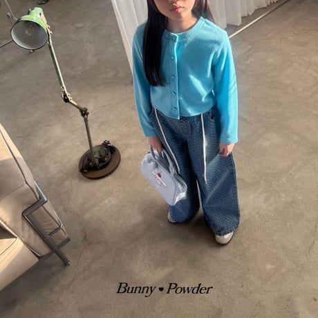 bunnypowder/83. dot denim pants S-XL