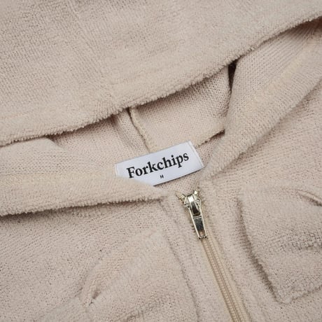 forkchips/62. puding ribbon zipup M-XL