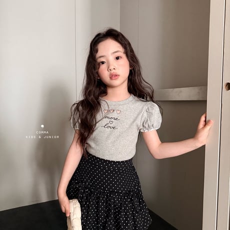 comma/154. dot bullon skirt 110-130