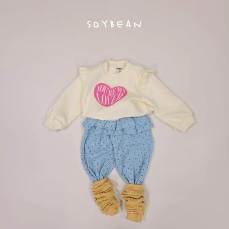 soybean/150. dot kangkang jogger pants XS-XL