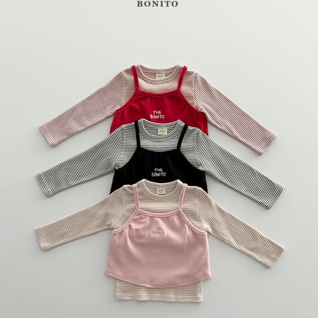 bonito/76. rayerd sleeveless set 12M-XL