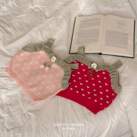ninibello/124. heart very knit S(90-105CM)-L(115-125CM)