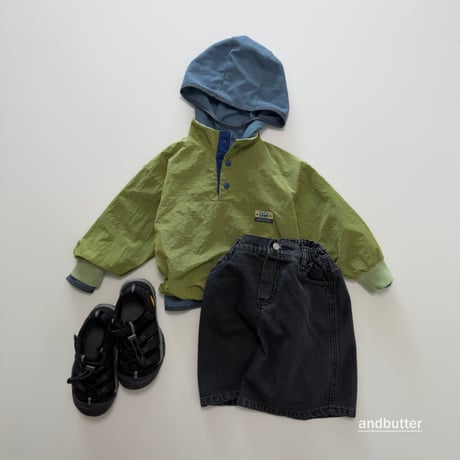 andbutter/57. Bermuda Denim Pants S-XL