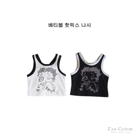 zanclover/152. betti hotfix sleeveless 3-11