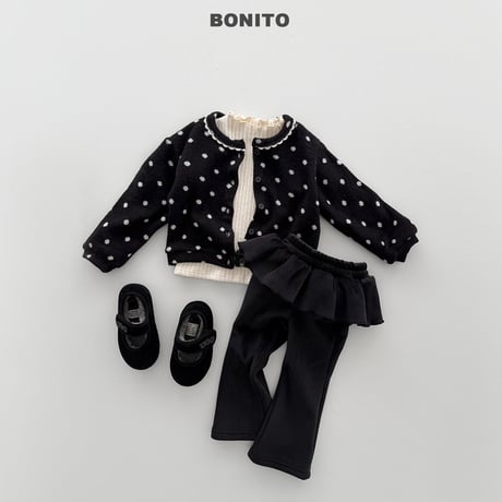 bonito/90. velloa fril boots cut 12M-XL