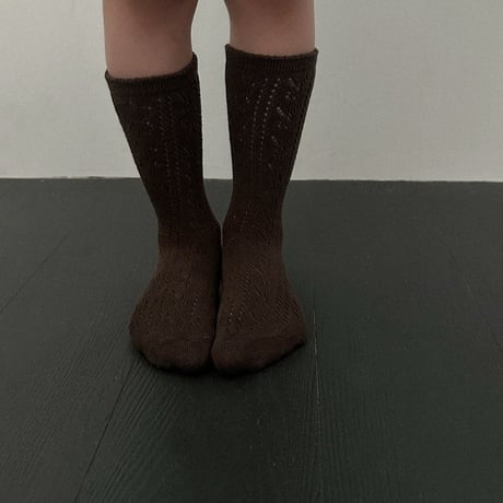 digreen/52. eyelet sock? S-XL