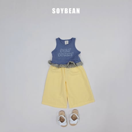 soybean/170. plan ) dot bubble sleeveless XS-XL
