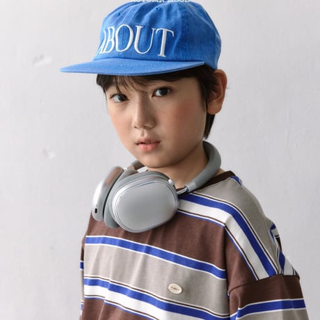 nicetomeetyou/40. border multi T-shirt JS-JL