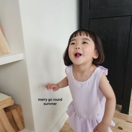 merrygoround/19. ribbon one-piece XS-2XL
