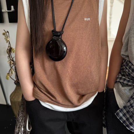 our/1. ray sleeveless S-XL