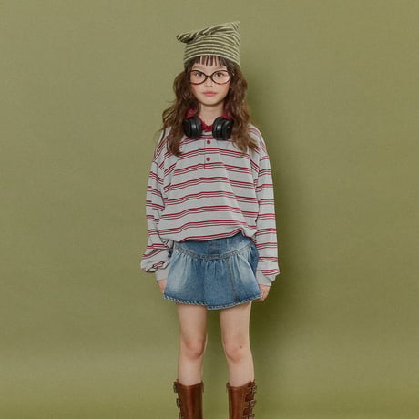 forkchips/17. button skirt M-XL