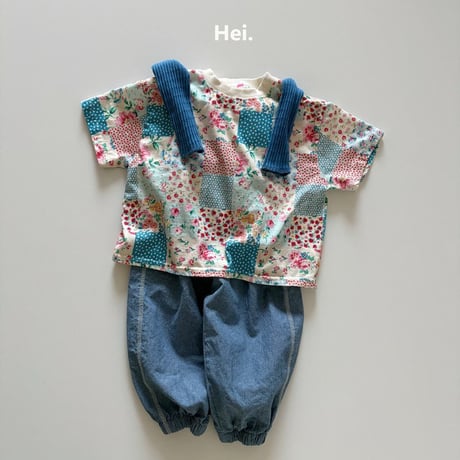hei/9. quilt T-shirt XS-XL