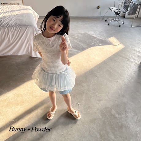 bunnypowder/170. girl T-shirt 2XL-4XL