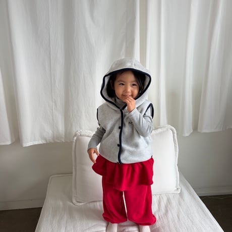 pepper/21. hood vest pollar XS-XL