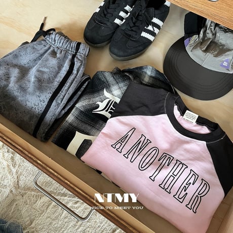 nicetomeetyou/6. another raglan T-shirt JS-JL