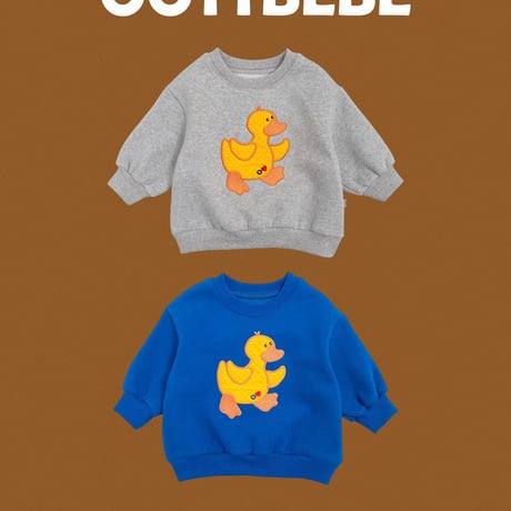 oottbebe/23. duck man-to-man XS(0-1Y)-XL(4-5Y)