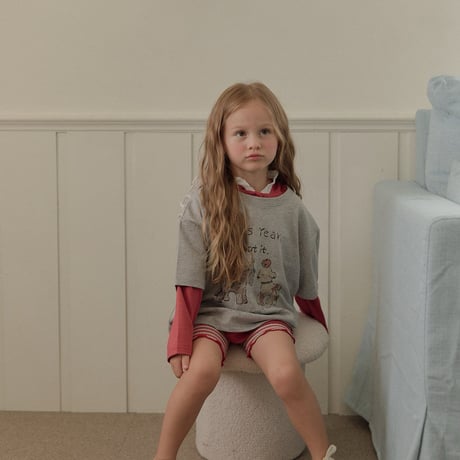 melikey/1. pony half t T-shirt XS-XL