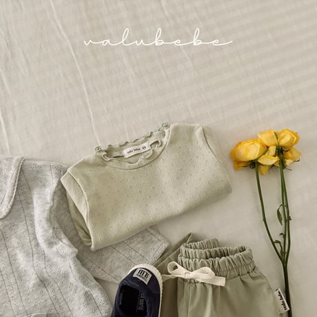valubebe/58. soft fril T-shirt 6M-S