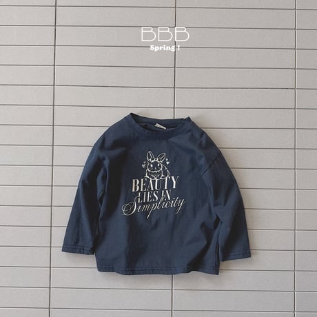 bellabambina/90. bebe bunny box T-shirt 12M-S