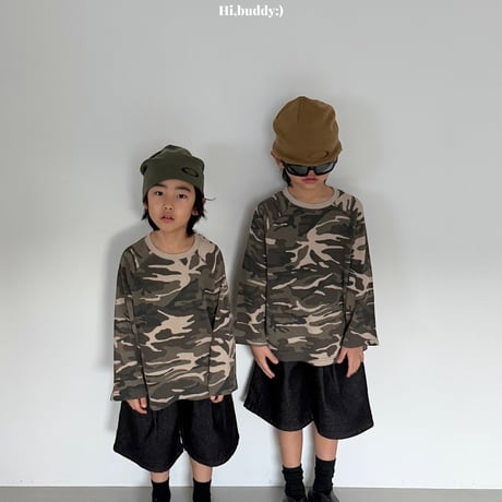 hibuddy/47. kamo waffle T-shirt JS-JM