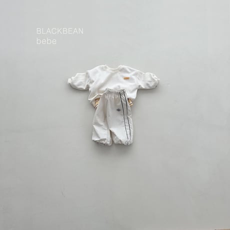 blackbean/24. bebe man-to-man S-M
