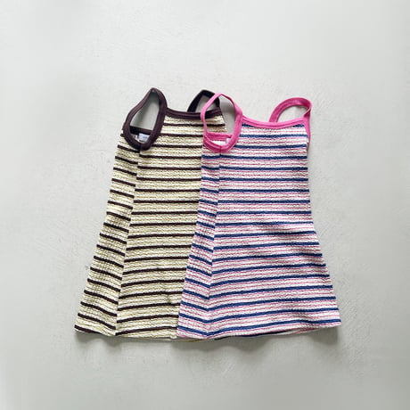 urbanrabbit/123. Bubble Stripe One-piece JS-JM