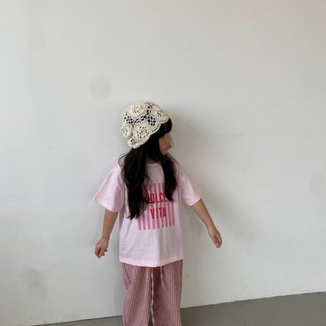 mikki/103. check jijimi long pants ADULT