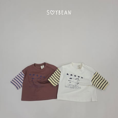 soybean/14. plan ) pony star 8bu T-shirt XS-XL