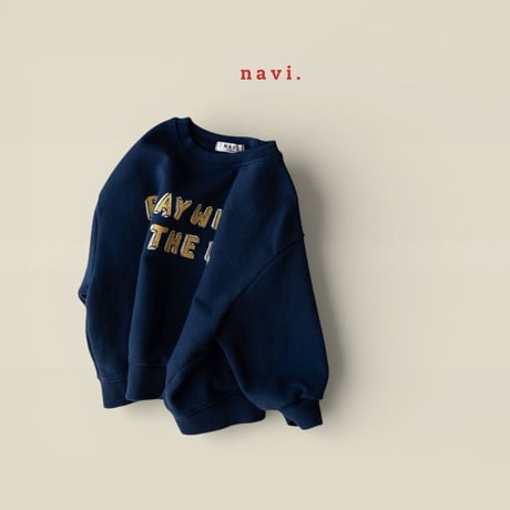 navi/58. with man-to-man 2XL-JL
