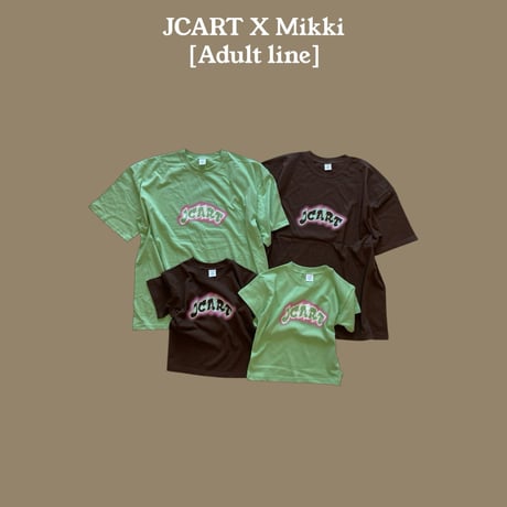 mikki/50. half jay cart half t T-shirt S-XL