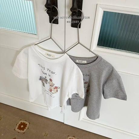 melikey/1. pony half t T-shirt XS-XL