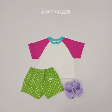 soybean/59. plan ) summer chu raglan T-shirt XS-XL