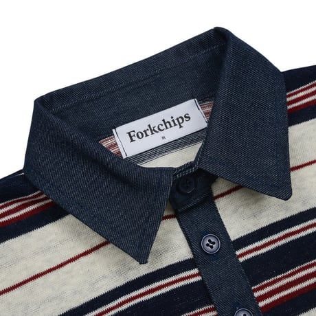 forkchips/31. dandy shirts collar T-shirt M-XL