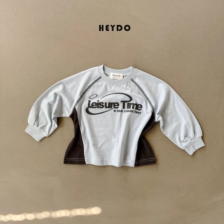 heydo/22. time two color T-shirt JS-JL