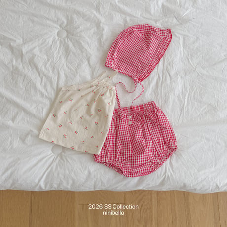 ninibello/189. kongkong fril bonnet FREE