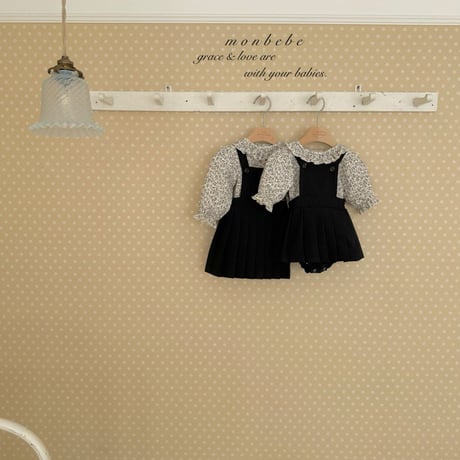 monbebe/27. emma pleated overalls & suit skirt S(6-12M)-M(12-24M)